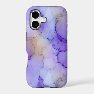 Lavender Purple Alcohol Ink Marble