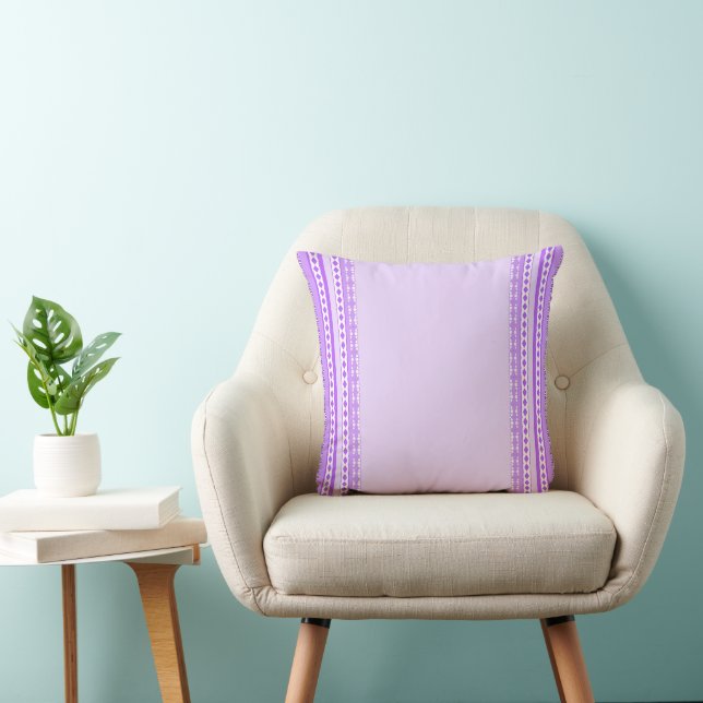 Lavender Purple - Colour of heart Cushion (Chair)