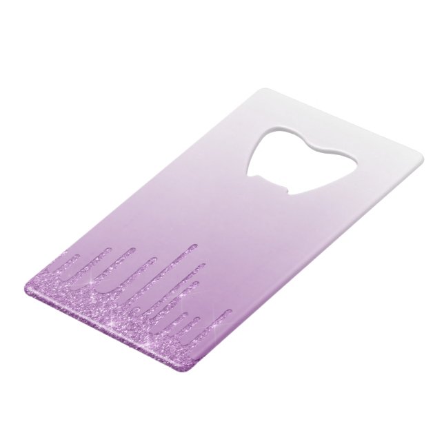 Lavender Purple Dripping Glitter (Back Angled)