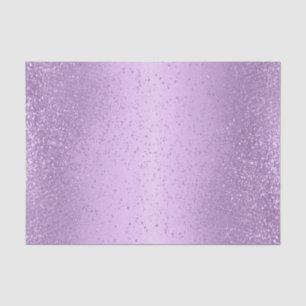 Lavender Purple Glitter on Gradient Background   Tissue Paper
