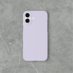 Lavender Purple Simple Minimalist iPhone 16 Plus Case<br><div class="desc">Simple solid lavender.</div>