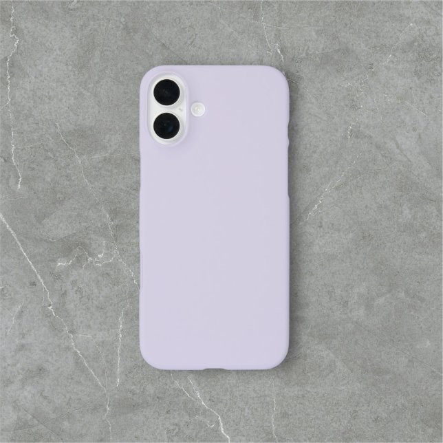 Lavender Purple Simple Minimalist Case-Mate iPhone Case (Creator Uploaded)