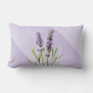 Lavender Purple Soft and Elegant Lumbar Cushion