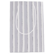 Lavender Purple Sparkle Glitter Stripes Bridal 