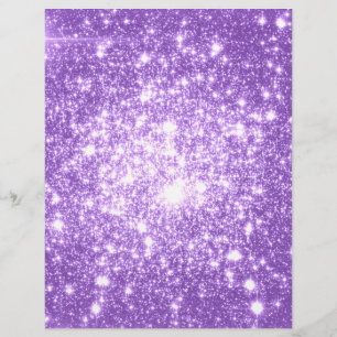 Lavender Purple Stars