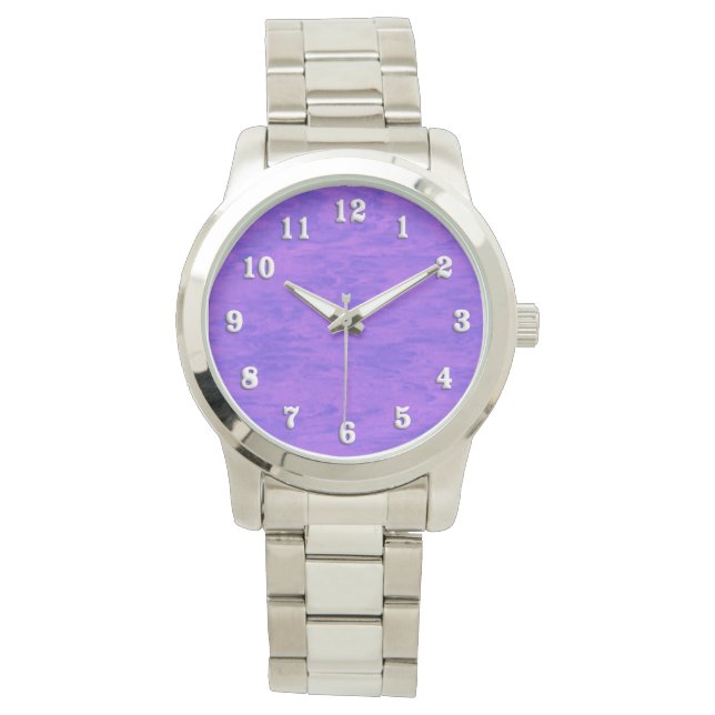 Lavender Purple Wash Watch (Front)