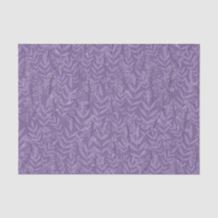 Lavender Purple Wedding Vintage Botanical Tissue Paper