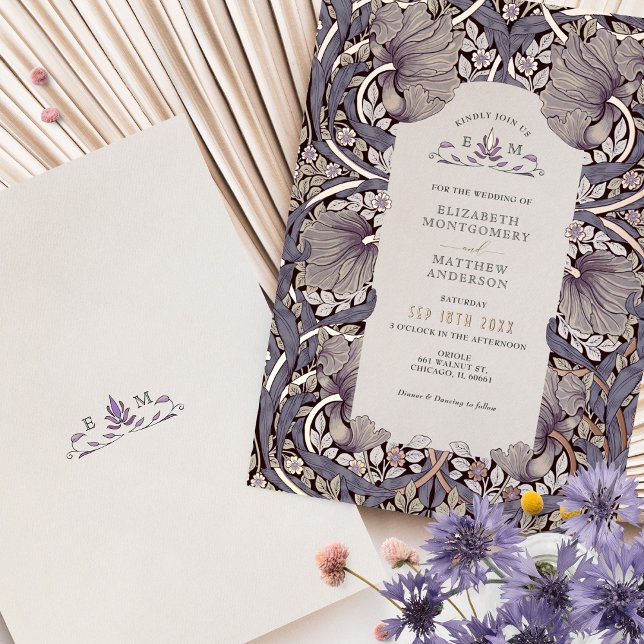 Lavender Rose-Gold Pimpernel William Morris (Creator Uploaded)