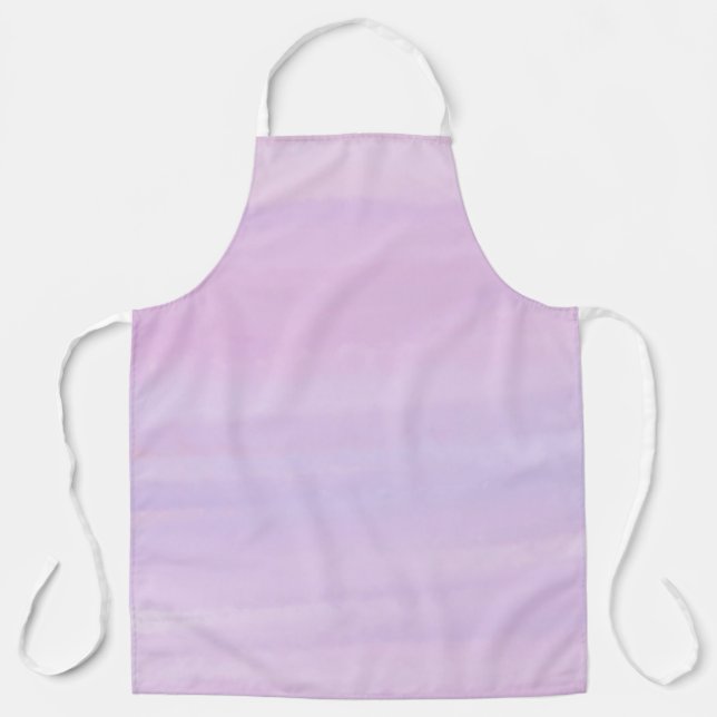 Lavender Rose Is My Favourite Colour Large Apron (Front)