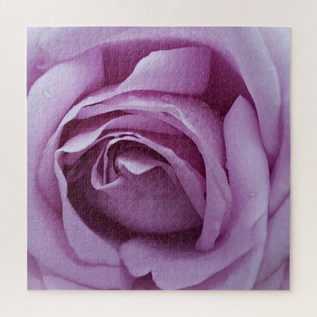 Lavender Rose Jigsaw Puzzle (Vertical)