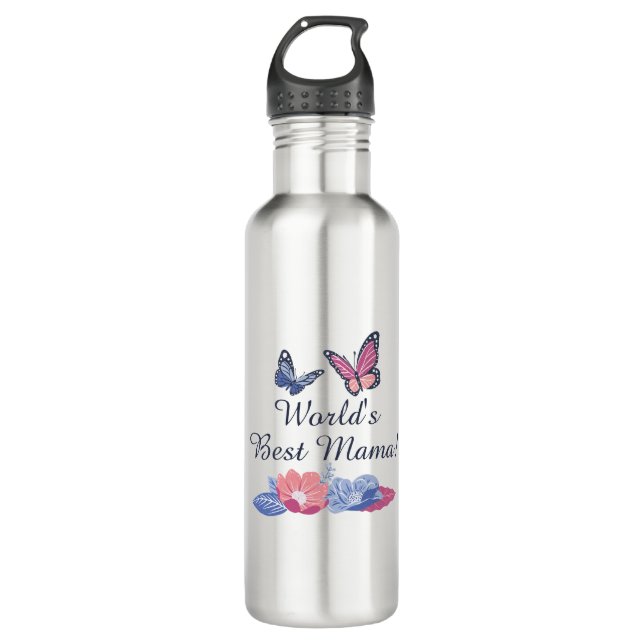 Lavender Rose Pink Personal Insulated  710 Ml Water Bottle (Front)
