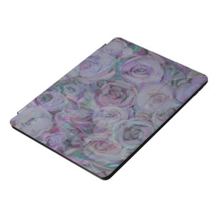 Lavender Roses Watercolor Art iPad Pro Cover