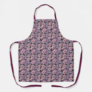Lavender Roses With Soft Lilac And Pink Apron