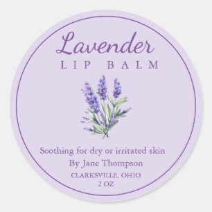 Lavender Salve / balm Label