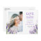Lavender Save the Date Postcard Simple Purple