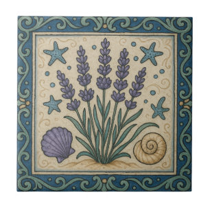 Lavender Sea Ceramic Tile