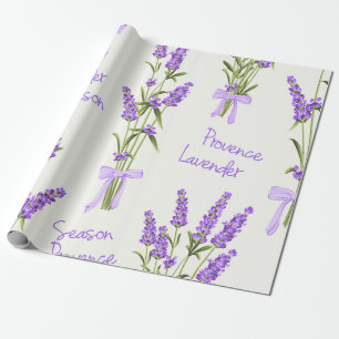 Lavender Season Wrapping Paper Roll