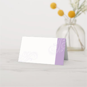 Lavender Seating Card, Caroline Wedding Collection Place Card