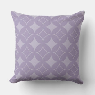 Lavender shippo pattern cushion
