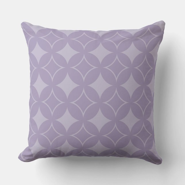 Lavender shippo pattern cushion (Front)