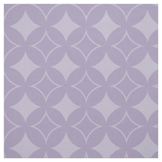 Lavender shippo pattern fabric (Swatch)