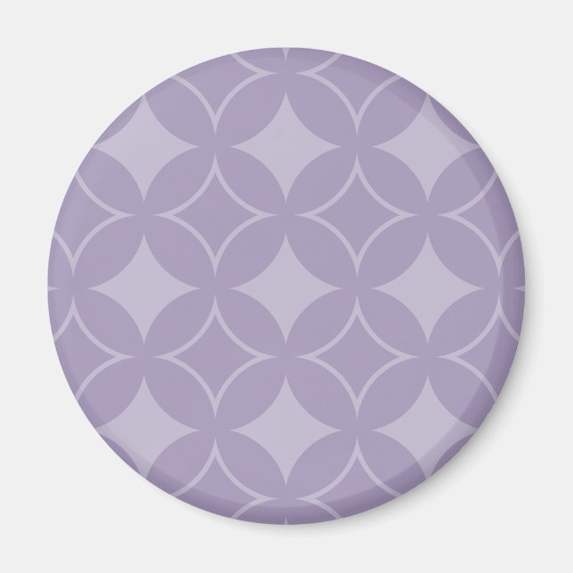 Lavender shippo pattern magnet (Front)
