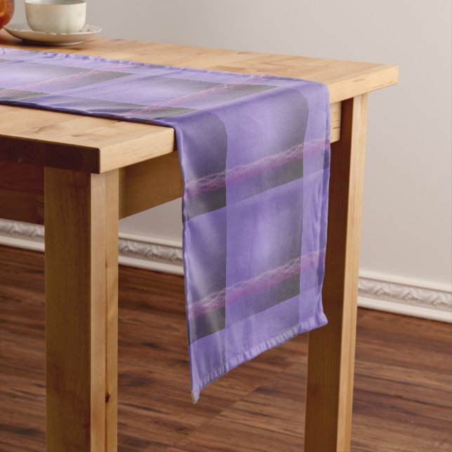 Lavender Short Table Runner (In Situ)