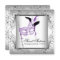 Lavender Silver Sweet 16 Masquerade Party