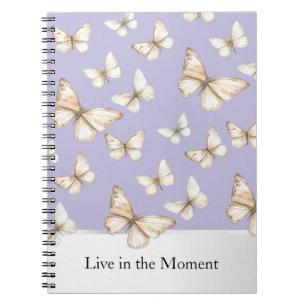 Lavender Skies & Butterflies Notebook