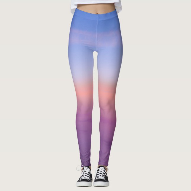 Lavender Sky "Live-in" Leggings (Front)