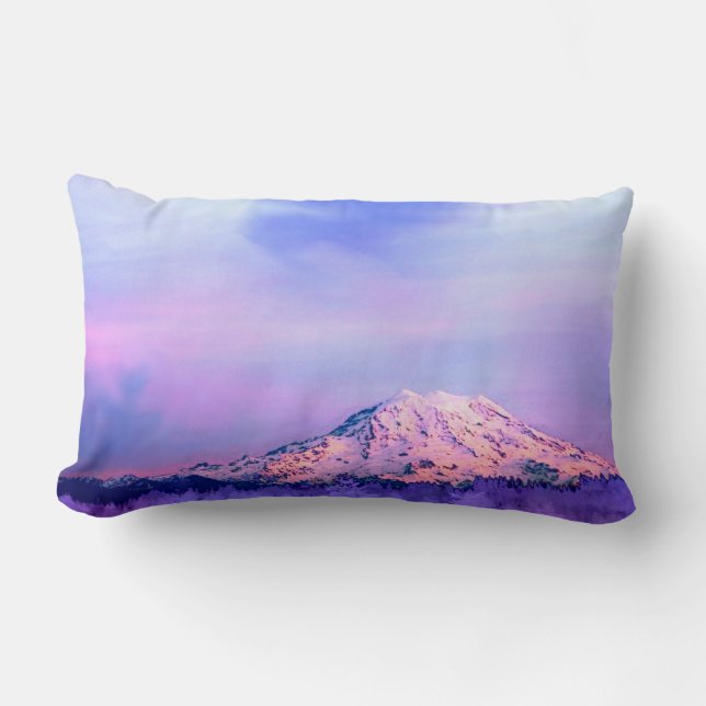 Lavender Sky Lumbar Cushion (Front)