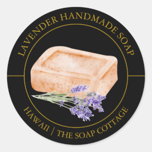 Lavender Soap label