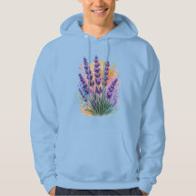 Lavender Sprig Watercolor
