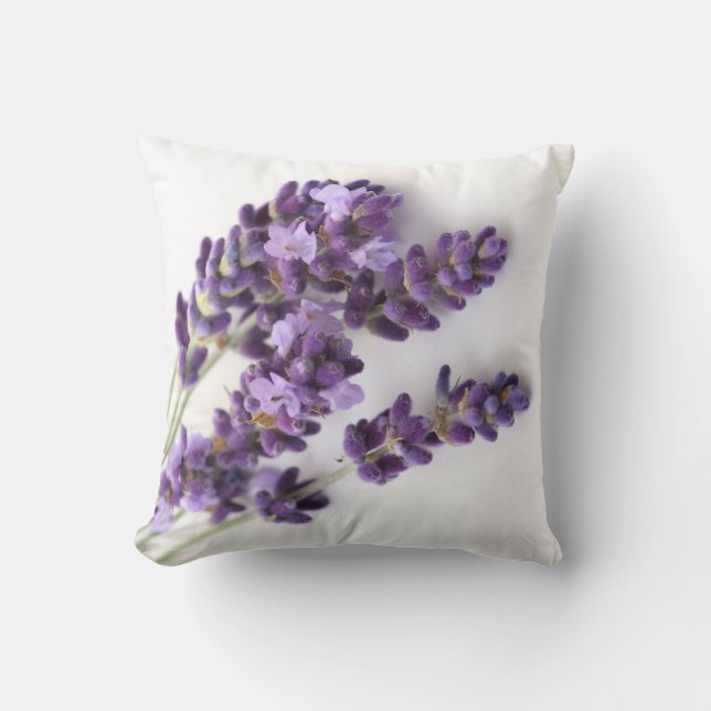 Lavender -Square Pillow- Provence Collection Cushion (Front)