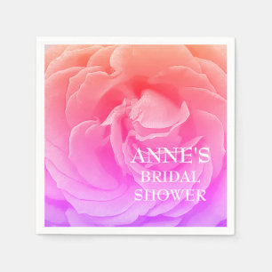 Lavender stalk, Bridal Shower Paper Napkins