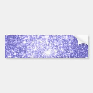 Lavender Stars Bumper Sticker