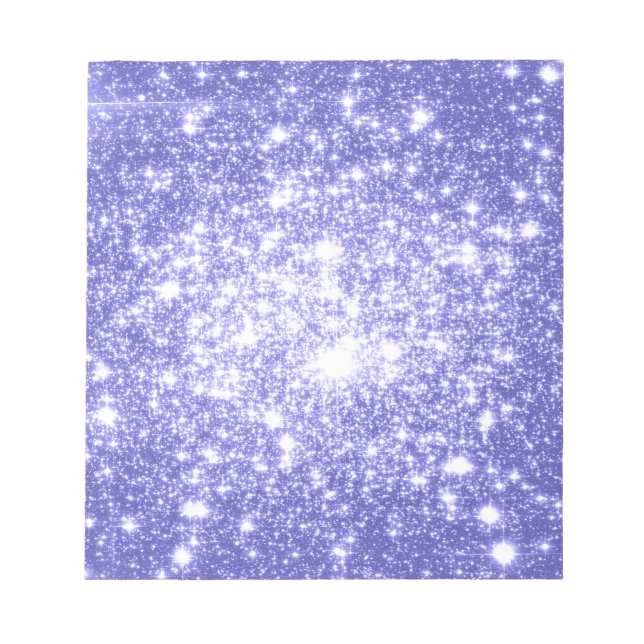 Lavender Stars Notepad (Front)