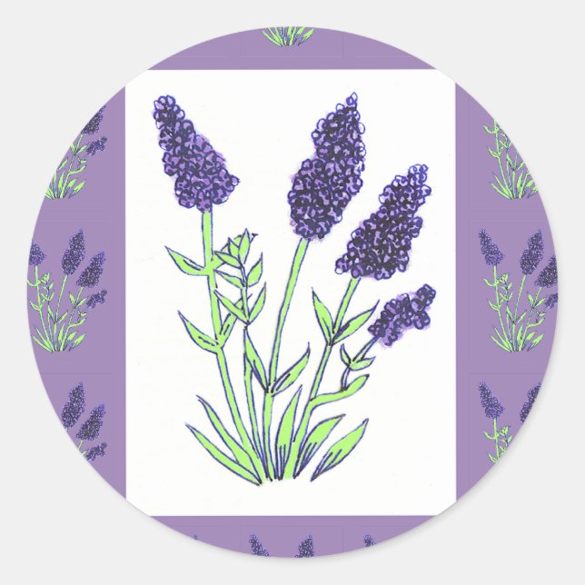 Lavender Sticker (Front)