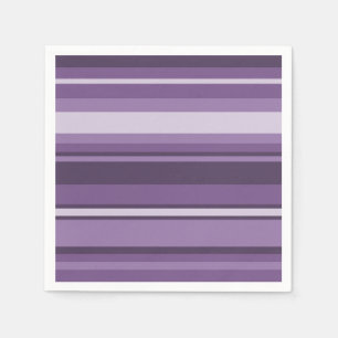 Lavender stripes napkin