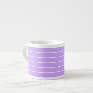 lavender stripes SMALL 6oz ESPRESSO CUPS