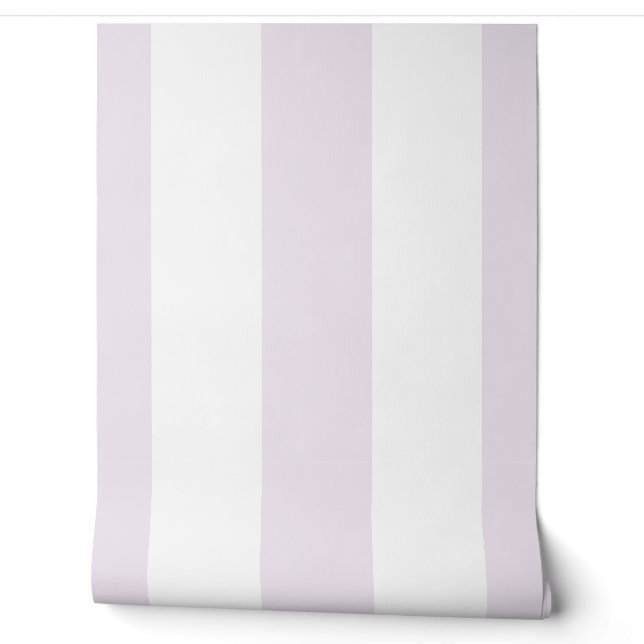 Lavender Stripes Wallpaper (Unrolling)