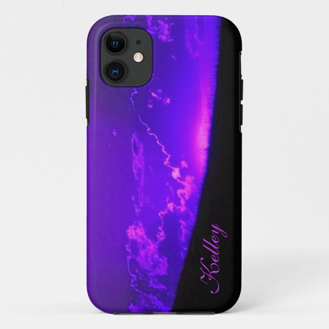 Lavender Sunset iPhone 5 Case *Personalise* (Back)