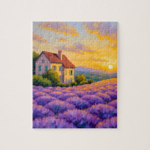 Lavender Sunset Puzzle