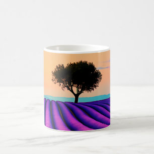Lavender Sunset Serenity Coffee Mug