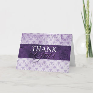 Lavender Thank You Cards