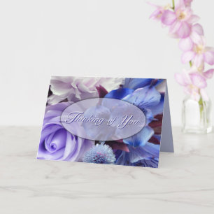Lavender Thinking of you  Card