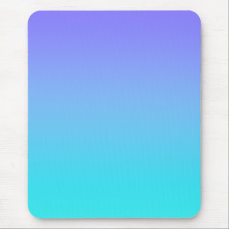 Lavender to Aqua Teal Gradient Mouse Pad