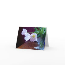 Lavender Tulip Note Card