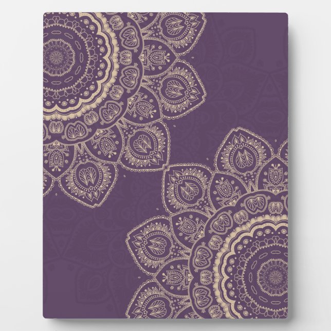 Lavender Tulips Plaque (Front)