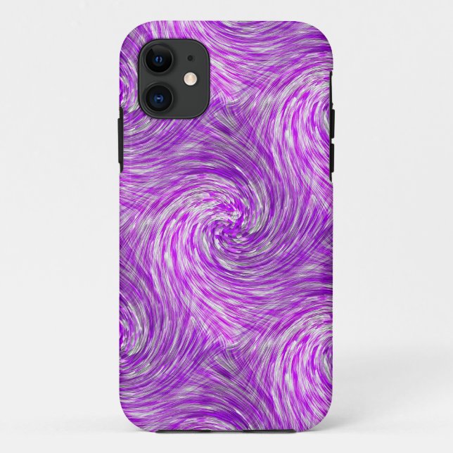 Lavender Twirls....... Case-Mate iPhone Case (Back)